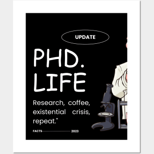 PhD Life Posters and Art